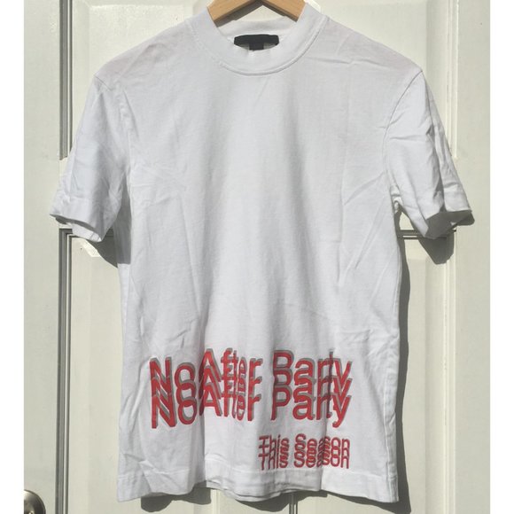 Alexander Wang "No After Party This Season" shirt Fall/Winter 2017 - Picture 3 of 7